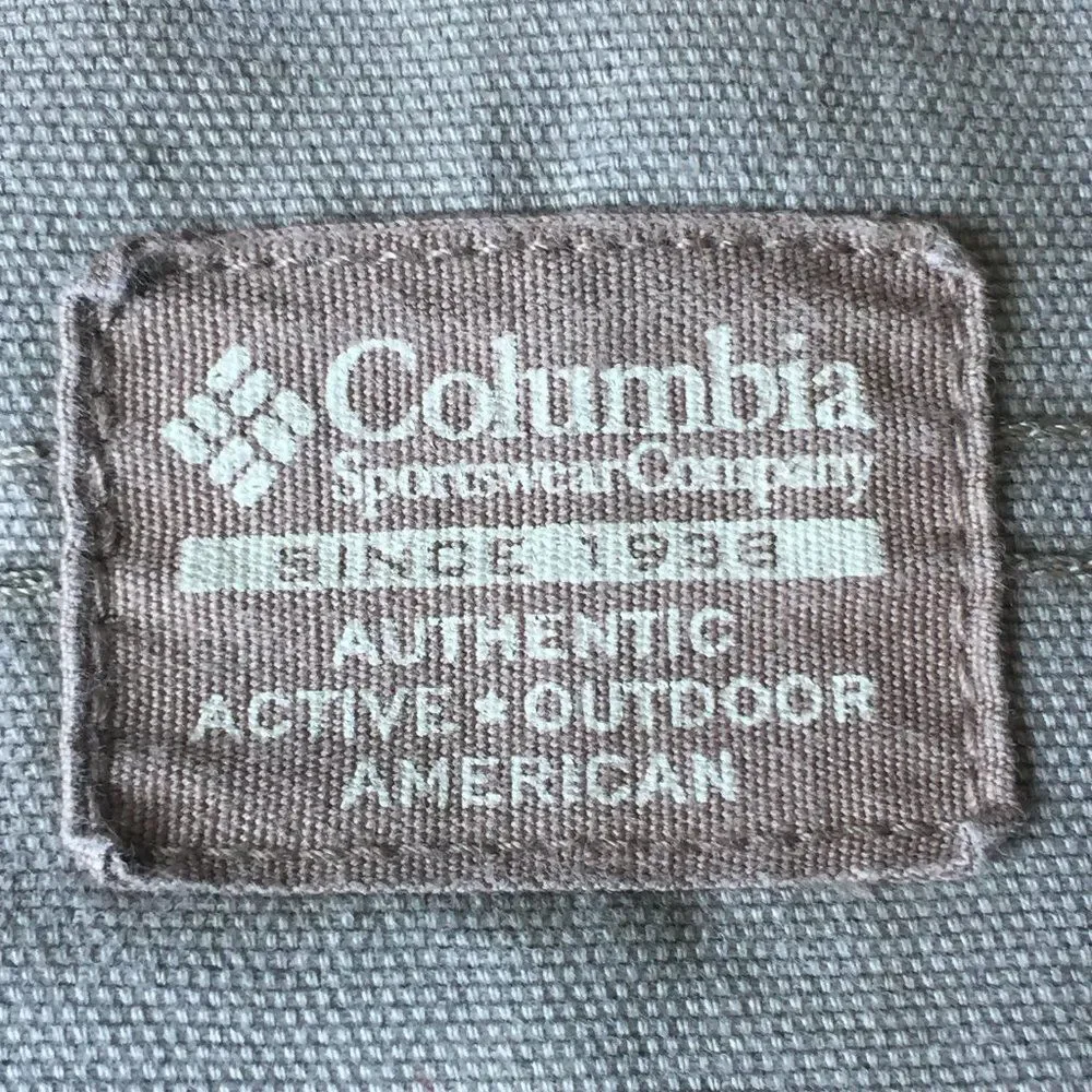 Columbia Youth Hiking Pants Size 10 Tan Adjustable Waist Cargo Outdoor
